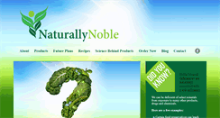 Desktop Screenshot of naturallynoble.com